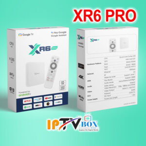 New XR6 PRO iptv box in Dubai
