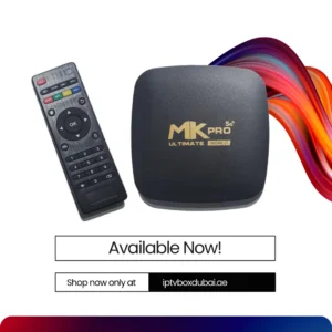 MK PRO ULTIMATE ANDROID TV BOX 12K UHD; IPTV BOX DUBAI;